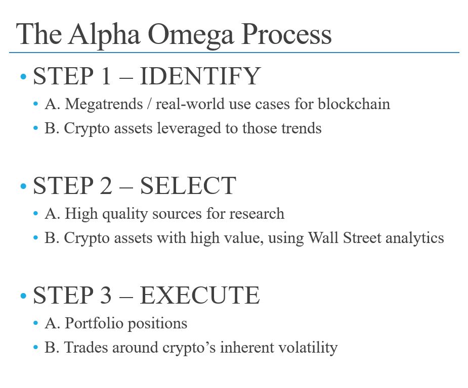 Investment Process Alpha Omega Digital Assets Fund